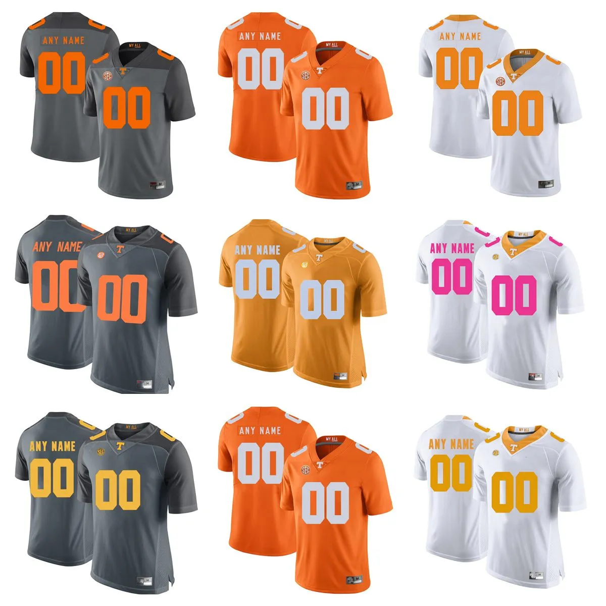 NCAA Tennessee Volunteers Football College 5 Hendon Hooker Jersey 24 Dylan Sampson 11 Jalin Hyatt 4 Cedric Tillman 80 Ramel Keyton 24 Aaron Beasley 4 Warren Burrell