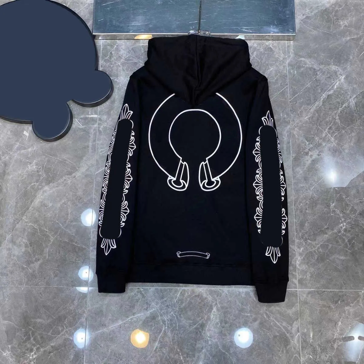 Chrome heart hoodie dhgate sale