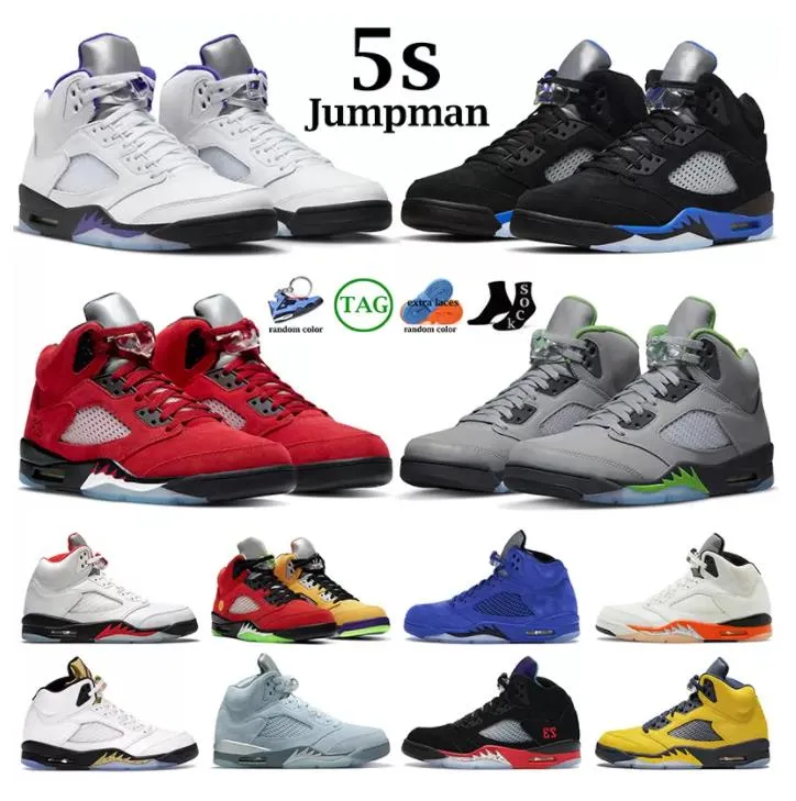 Jumpman 5 5s Chaussures de basket J5s Offs Blanc V Bordeaux Hommes DJ Khaled x We The Bests Fire Red Black Muslin Florida Gators Low PSG Baskets Baskets Grande Taille 13