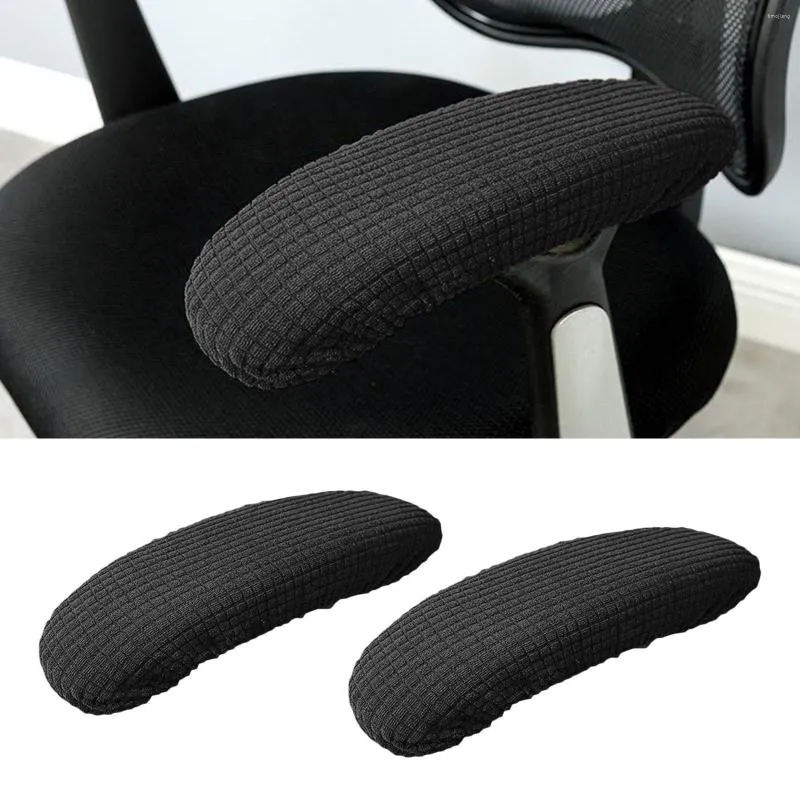 Housses de chaise 2 accoudoirs pour chaises de bureau Accoudoirs de protection