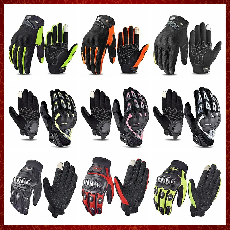 ST96 Summer Touch Screen Motorcycle Glove de pilota