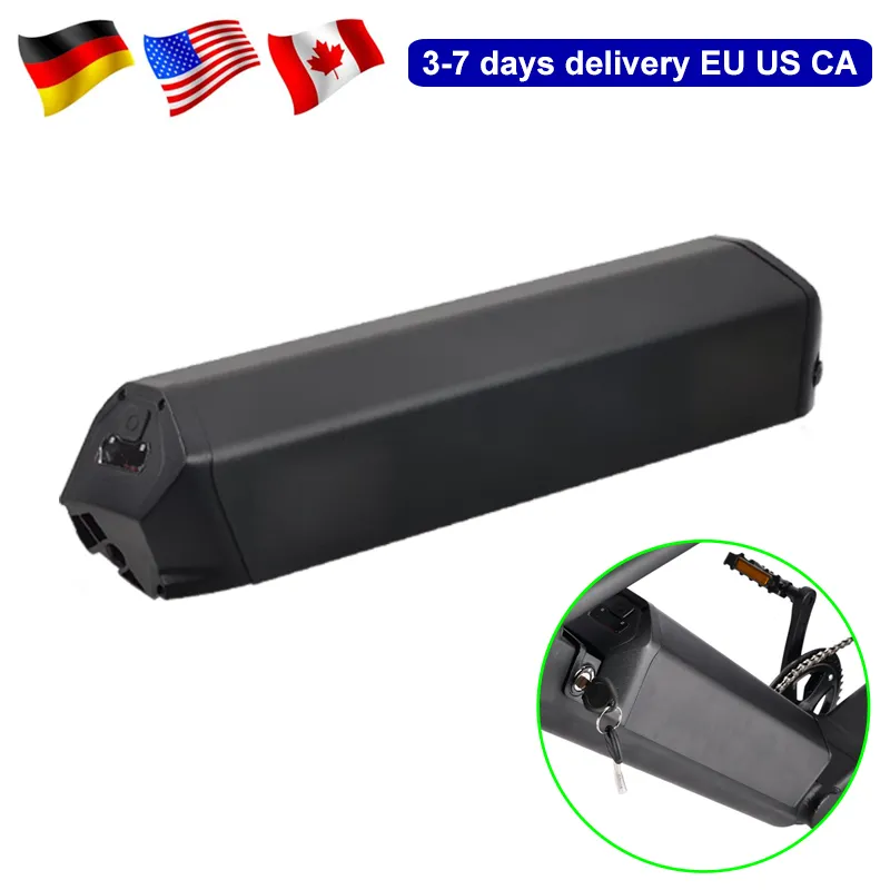 reention dorado Semi-hidden ebike battery 48v 14ah 21Ah 36V 15.6Ah rechargeable lithium ion 500W 750W 1000W motor with Charger