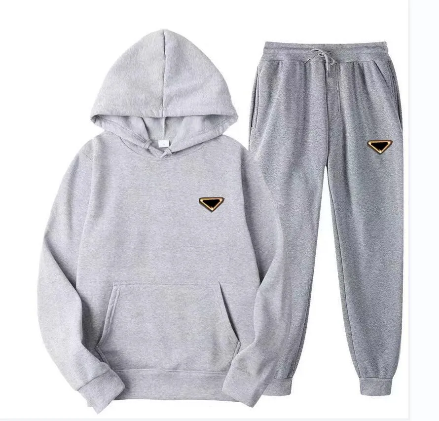 Tech Fleece Herr Träningsoverall Huvtröjor Tvådelade Set Huvtröja Byxor Kostymer Mode Ytterkläder Herr Designer Träningsoveraller S-3XL