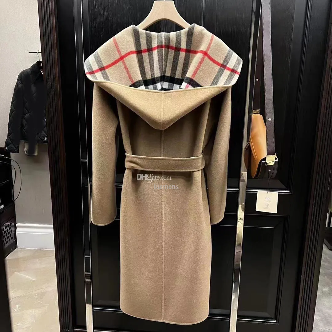 Womens 2024 Designer Coats Fashion Trench Designer Woman Fashion Coat Cost