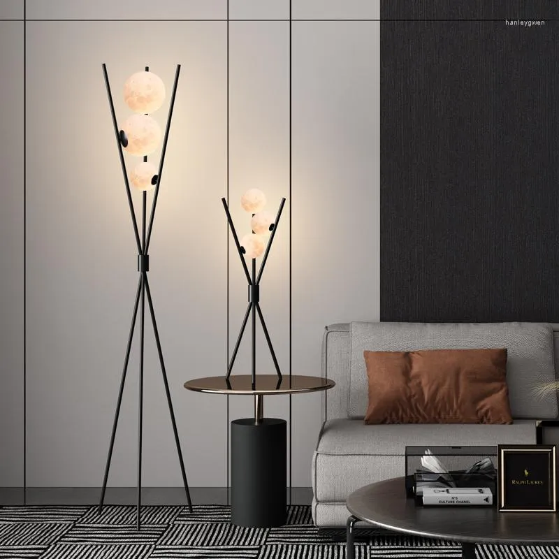 Vloerlampen Noordelijke post Modern Lamp LED Design eenvoudig glas voor woonkamer slaapkamer naast decor statief