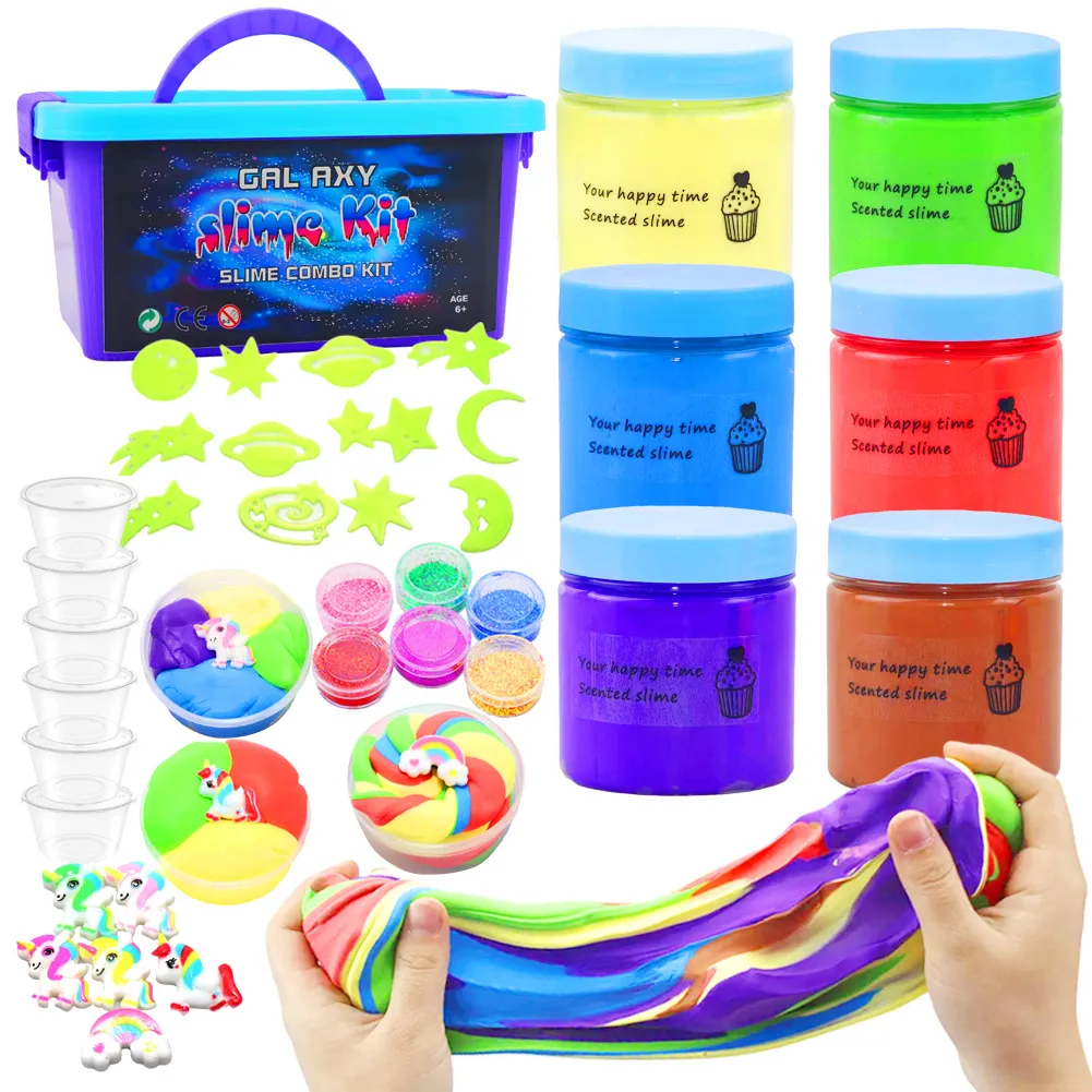 Cotton Mud Slime Kit DIY Homemade Modeling Clay Slime Toy With Ramen Muds  And Plasticine Decompress Perfect Kids Gift 1170 From Newtoywholesale,  $26.34