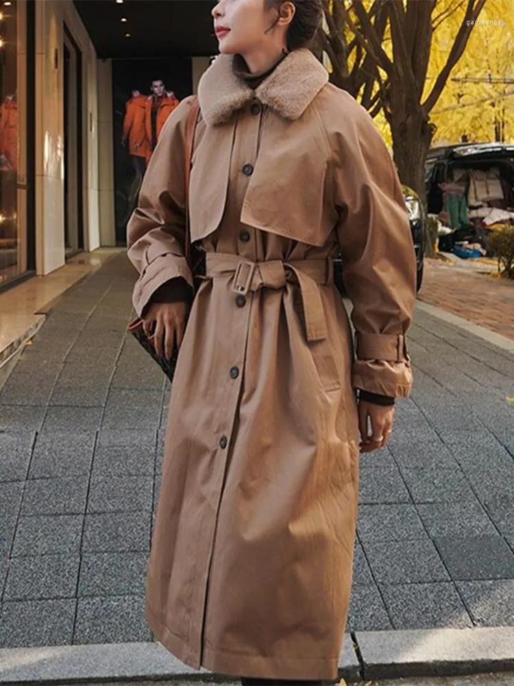 Trench feminina casacos de inverno mulheres algodão acolchoado casaco de parkas fêmea lamentar colarinho mujer grosso a quente jaqueta de moda fora de moda