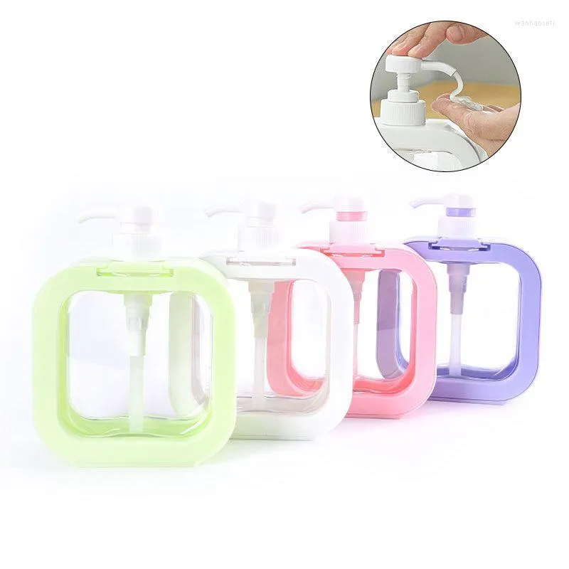 Storage Bottles 500ML Household Soap Dispenser Shampoo Hand Laundry Liquid Container Sub-bottle Press Type Bathroom Shower Gel Bottle