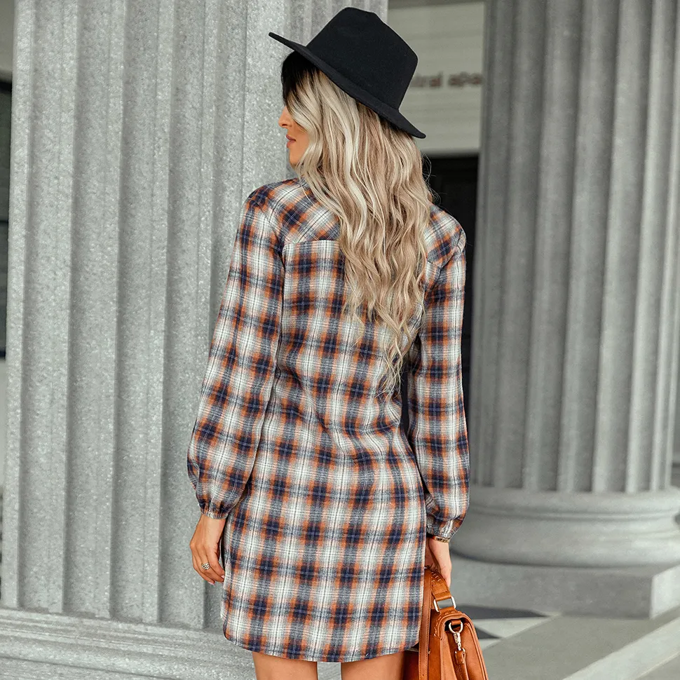 knee length dresses for ladies Toad & Co Women's Re-Form Flannel Shirt Dress - Xs main image 1