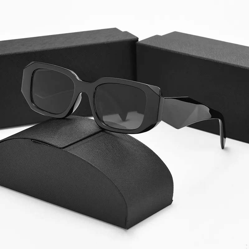 ￓculos de sol de designer de luxo para mulheres goggle Beach Sun Glasses Small Frame Qualidade de moda 7 cor opcional com caixa