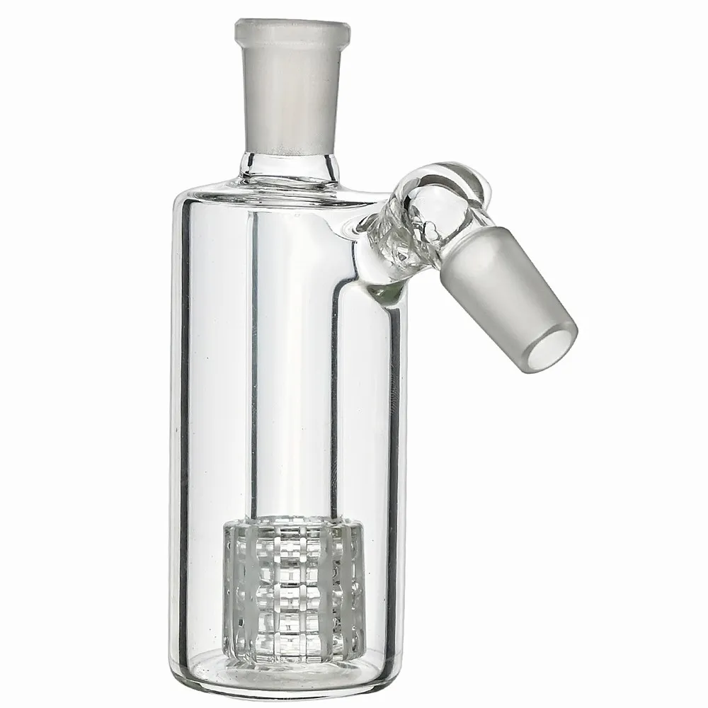 2024 Unik Bong Ash Catcher Hookah 14mm 18mm 45/90 graders Joint Bowl Matrix Bubbler Oil Rig Rökning Pipe