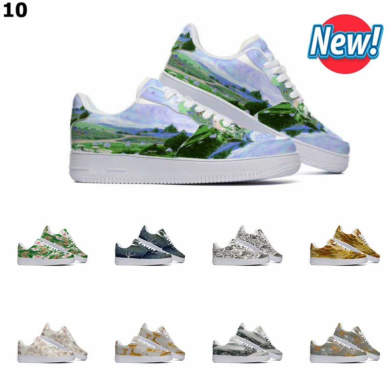 Designer Custom Shoes Running Shoe Unisex Men Women Hand Painted Anime Fashion Mens Trainers Sports Sneakers Color10