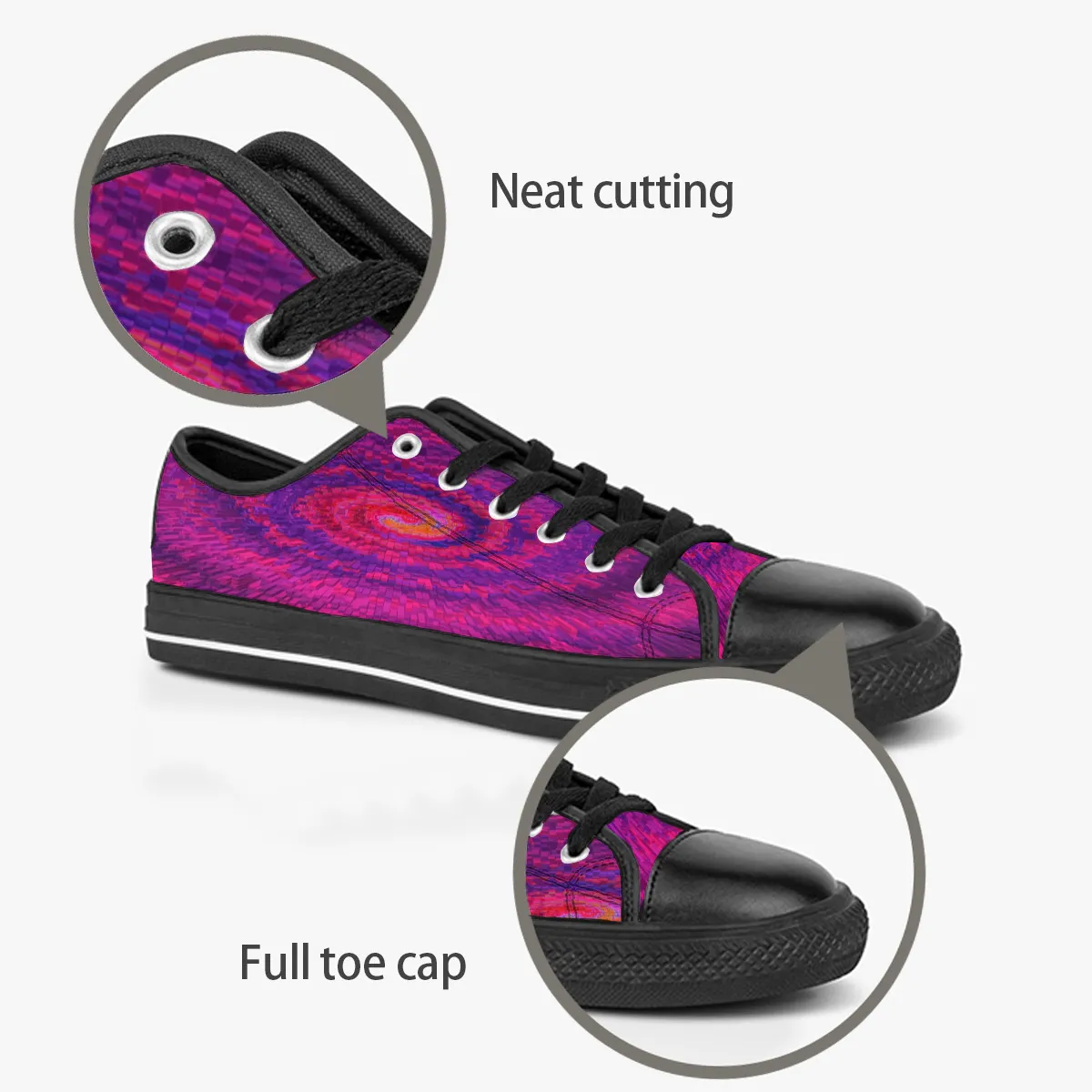 Mężczyzny ściegowe buty niestandardowe trampki Ręka farba płótna moda moda czarny brązowy niski oddychający oddychający trenerzy do joggingu