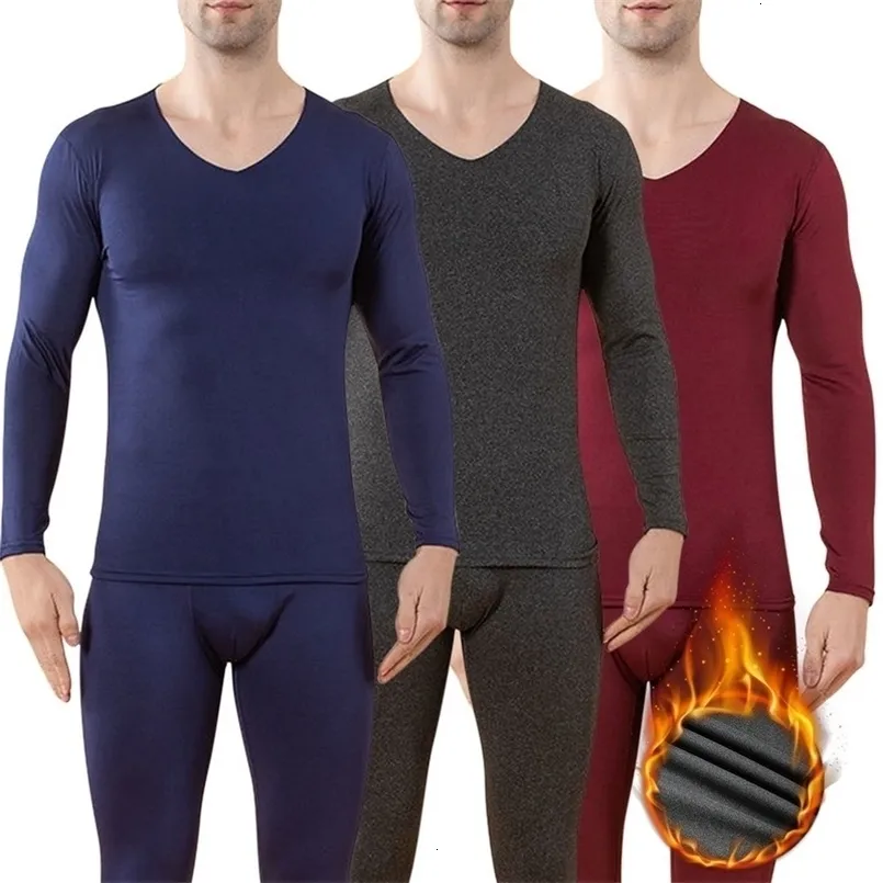 Roupas íntimas térmicas masculinas de inverno não marcam roupas íntimas cacionicas de aquecimento rápido e confortável de aquecimento rápido Johns 221114