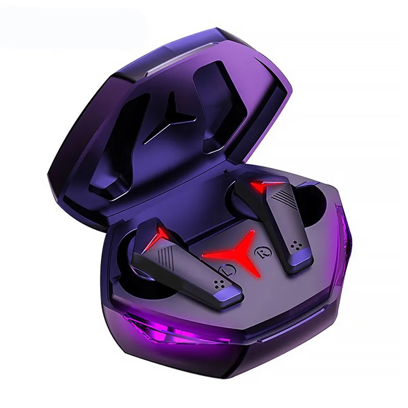 T33 TWS Earbuds Wireless Earphones Gaming Headset Low Latency HiFi Stereo Sound Noise Reduction Bluetooth 5.2 Headphones T33