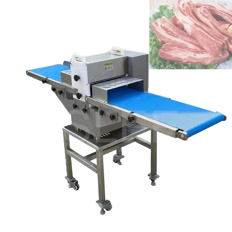 Stainless Steel Electric Meat Cutting Grinder Machine Automatic Meats Slicer