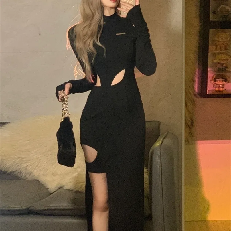 Two Piece Dress Sylcue Irregular Design Fashion Trend Solid Color Simple And Generous Comfortable Elastic Womens Skirt Suit 2Two 221115