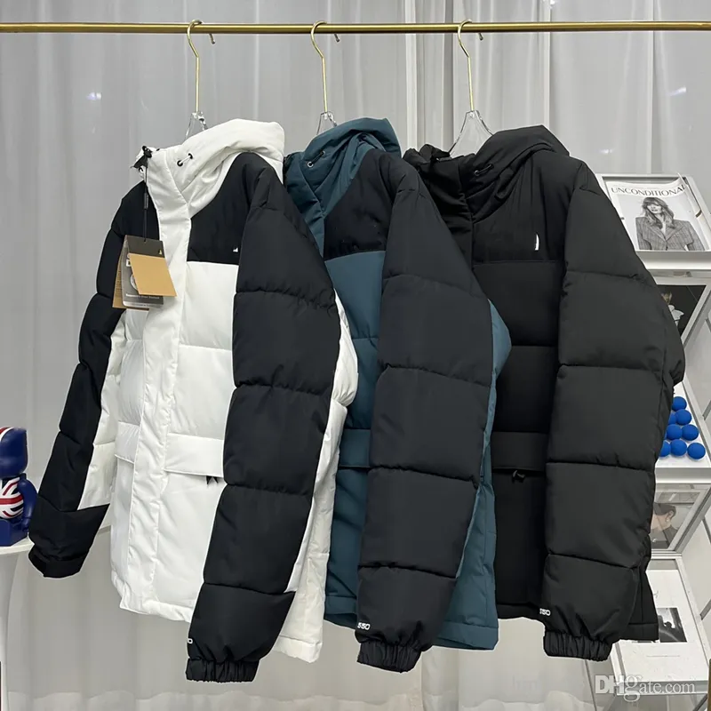 Jaquetas masculinas de inverno puffer jaquetas femininas casaco de penas com capuz moda parkas blusão top quente com zíper casacos grossos casacos agasalhos