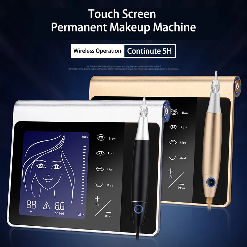 Macchine per trucco permanente Touch Screen PMU Tatuaggio Dermografo Micropigmentazione Penna digitale Charmant Premium per sopracciglia 221109