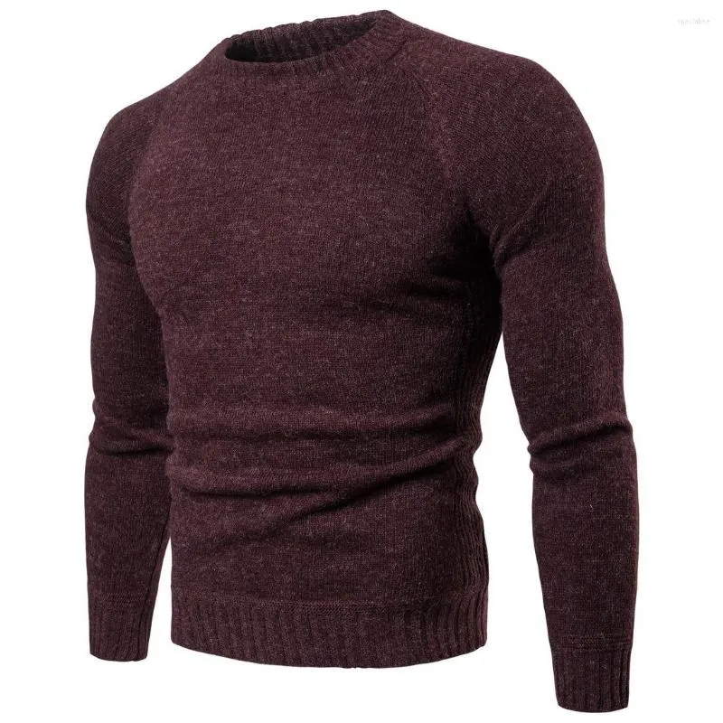 Herentruien mannen herfst casual trui slanke fit gebreide kleding uit het kader warme winter