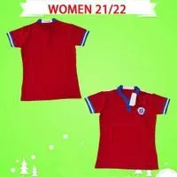 WOMEN 2021 2022 Chile Soccer Jersey girls chilean Home RED Jerseys 21 22 Vidal Alexis Sanchez Felipe Mora Erick Pulgar Football shirt ladies