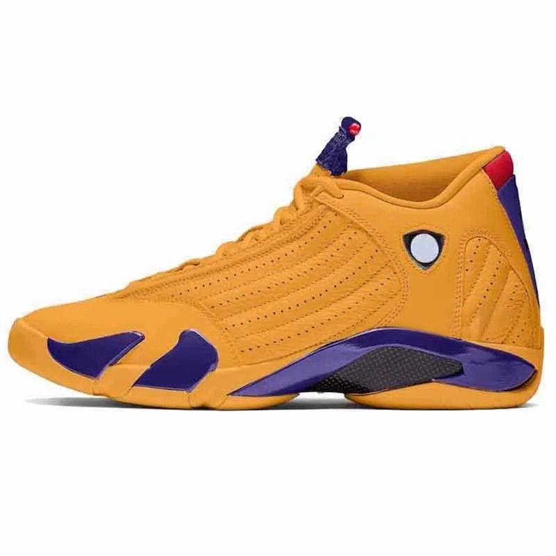 New Jumpman 14 14s Mens Basketball Shoes High OG Light Graphite