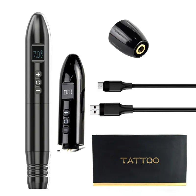 Professional 5 Speed Rotary Tattoo Microblading Machine With Wireless