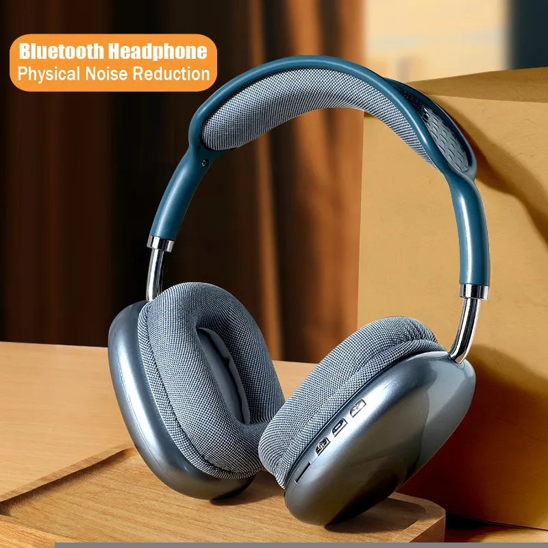 Nouveaux écouteurs de téléphone portable Headphones sans fil Bluetooth Physical Noise Reduction Headsets Sound stéréo pour PC Gaming Earpiece on Head Gift 221115