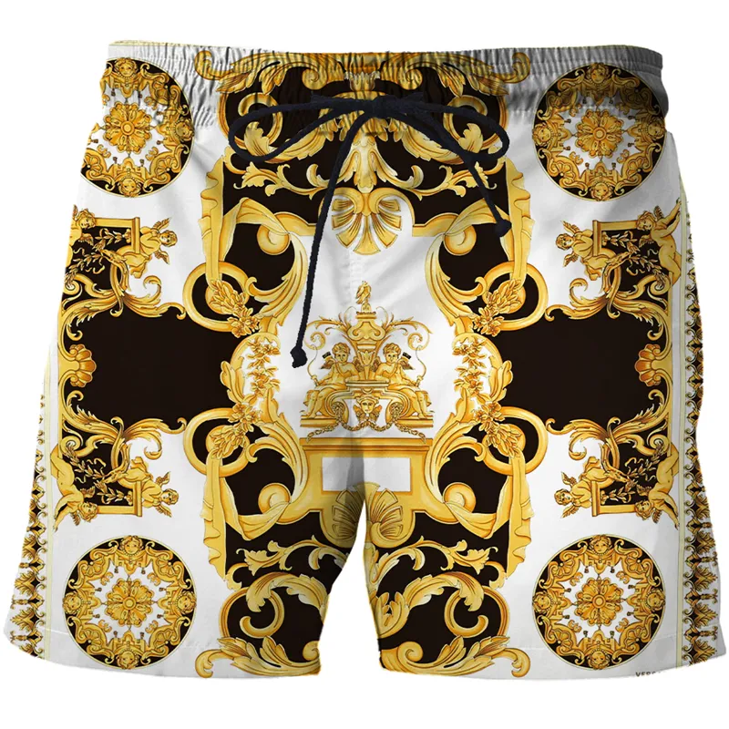 Männer Shorts Neue Luxus 3D Druck Mode Frauen Trainingsanzüge Plus Größe S-7XL Harajuku 024