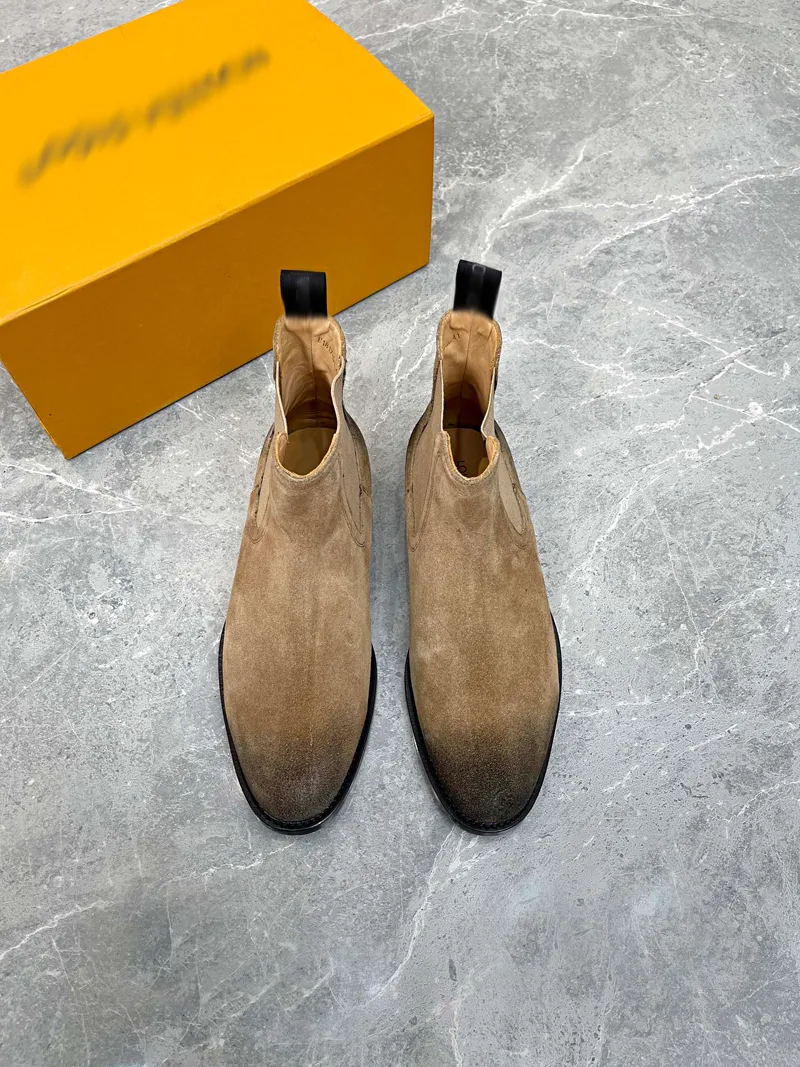 Fashion Man Timber Platform Land Boots Designer Mens Leather Shoes