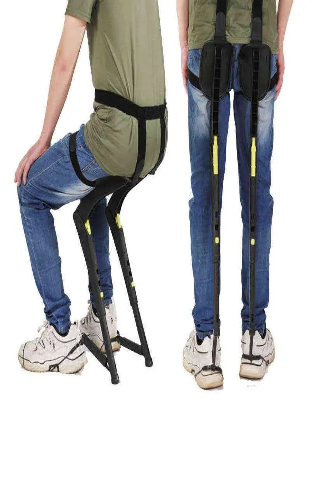 Exoskeleton Wearable Sports Lightweight Folding Chair Fishing Stool