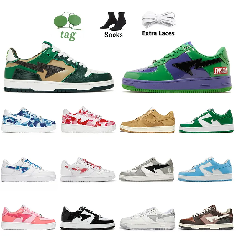 Fashion Bapesta 2023 Bapestas Quality Sk8 Low Running Shoes Fashion ...