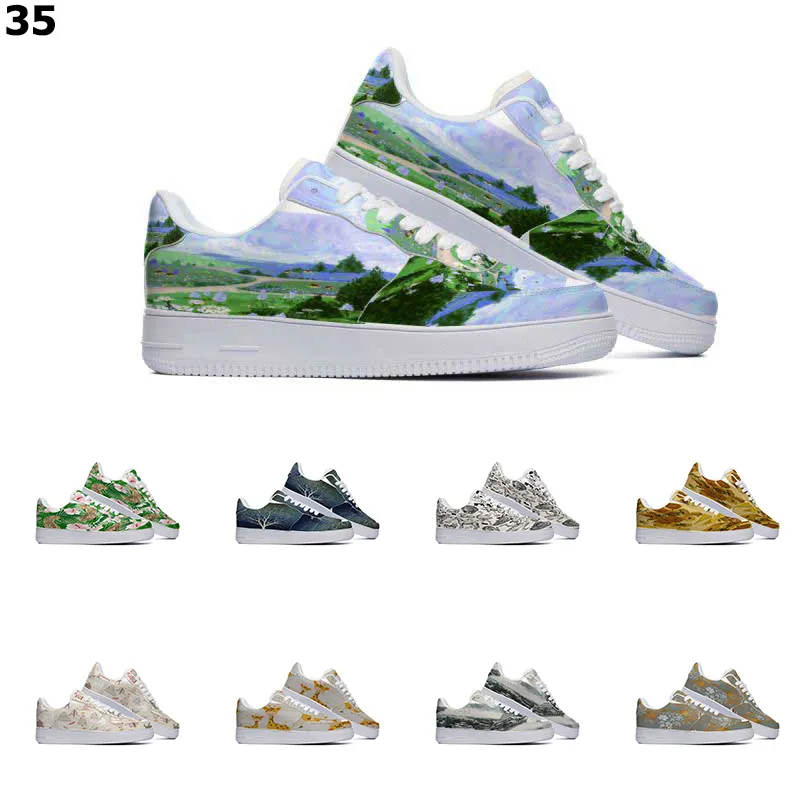 Designer Custom Shoes Running Shoe Unisex Men Women Hand Painted Fashion Mens Trainers Outdoor Sneakers Color13