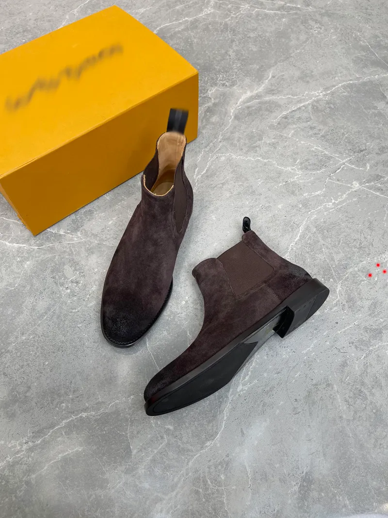 2023 Designer Mens Ankle Boots Wonderland Ranger Beaubourg Calfskin