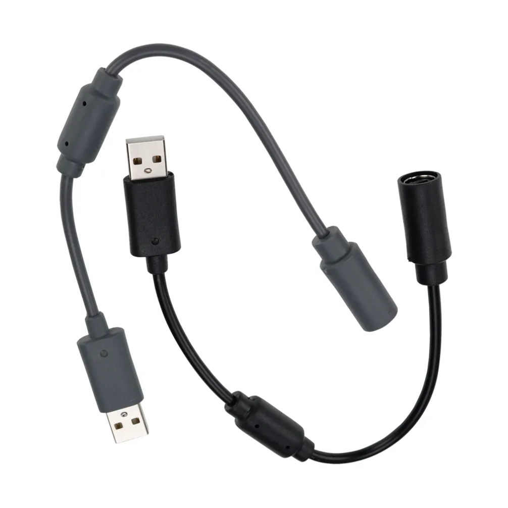 USB Breakaway Extension Cable Line Line Placeming for Xbox 360 Wired Game Controller