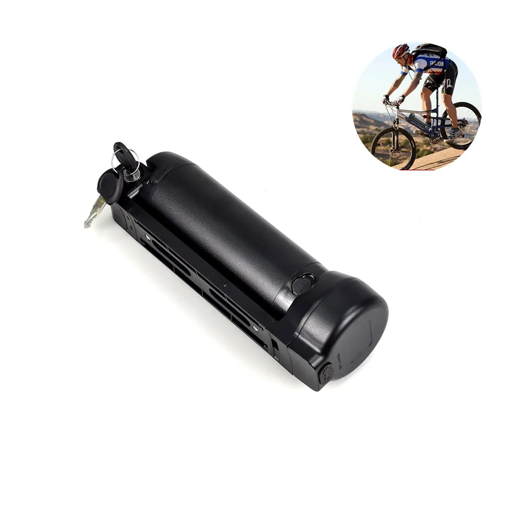 36V 10Ah Water Bottle Ebike Battery Cuttle 24Volt Lithium Battery For Electric Bicycle 7Ah 15Ah Batteries Fit Bafang 250W 350W BBS01 BBS02 Mid Motor Kit