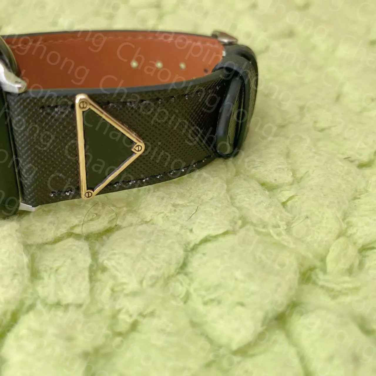 لساعة Apple Watch Ultra 49mm Band iwatch 7 6 2 3 4 5 se Series iWatch 41mm 45mm 40mm Link Chain Wristband Plaid Leather Smart Straps 45 38 44mm Fashion Designer Men Bracelet
