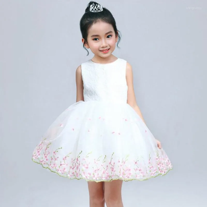 Vestidos de menina crianças roupas casuais garotas princesas de natal crianças para bebê flor de casamento infantil vestido verstidos vestido