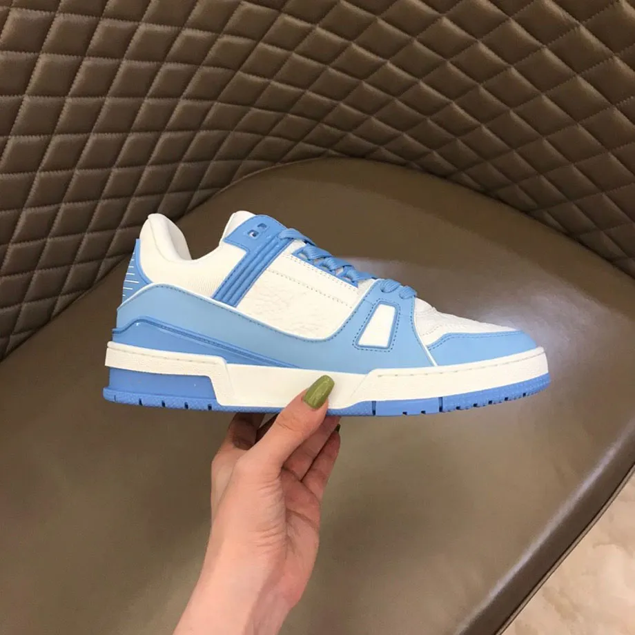 2022SS Top Qualität Sportmarke flache Designer Leder Herrenschuhe Luxus weiße lässige Schnür-Outdoor-Sneaker Klassische Farbe sehr bequem adasdawsasdadaasdaws