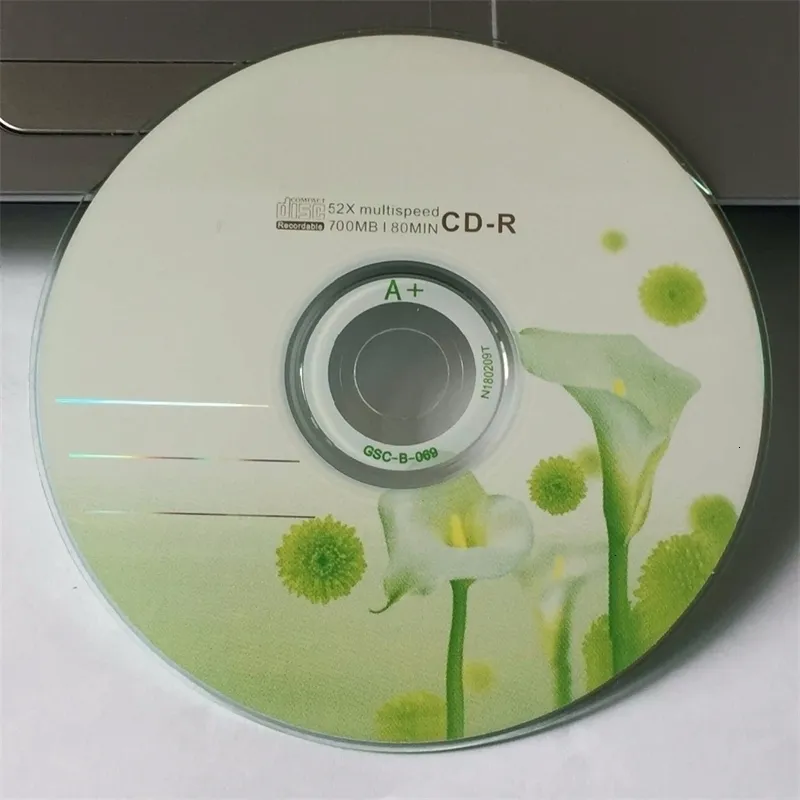 Wholesale 50 Blank CDs - Grade A 700MB White Lily Printed CDR Discs for ...