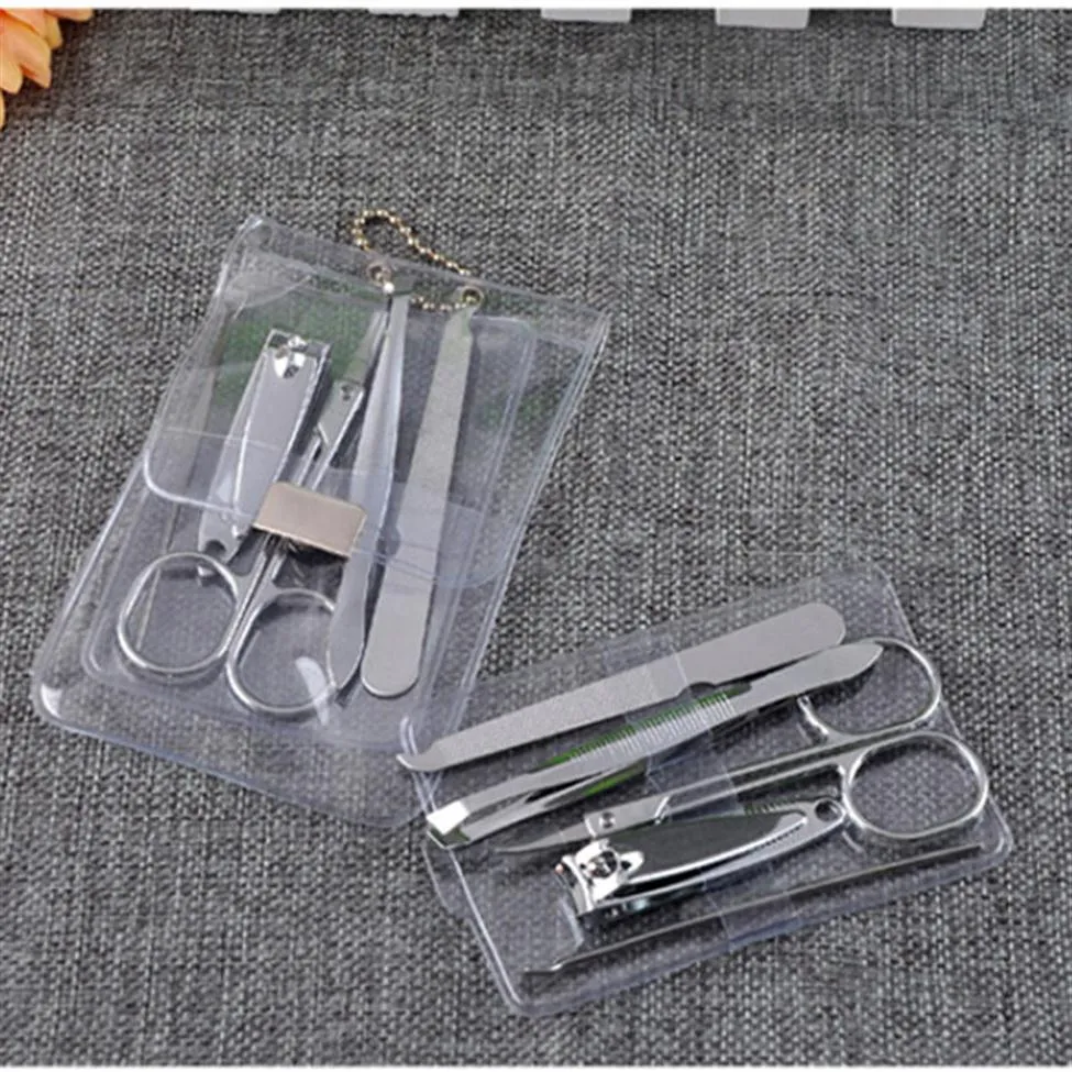 5 pezzi di pedicure a forbice pinzetta per coltello a orecchio per calcolazioni per unghie kit per chiodi art attrezzatura portatile manicure strumenti di cura in acciaio256c256c