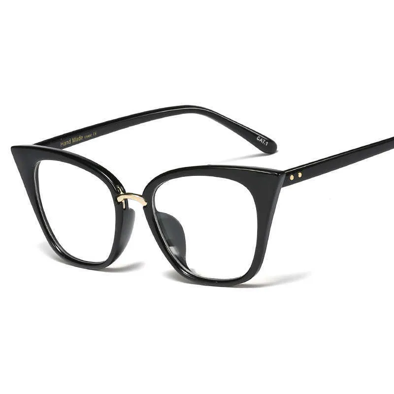 Retro Cat Eye Brillengestell Damen - Vintage Sonnenbrille Mit UV-Schutz