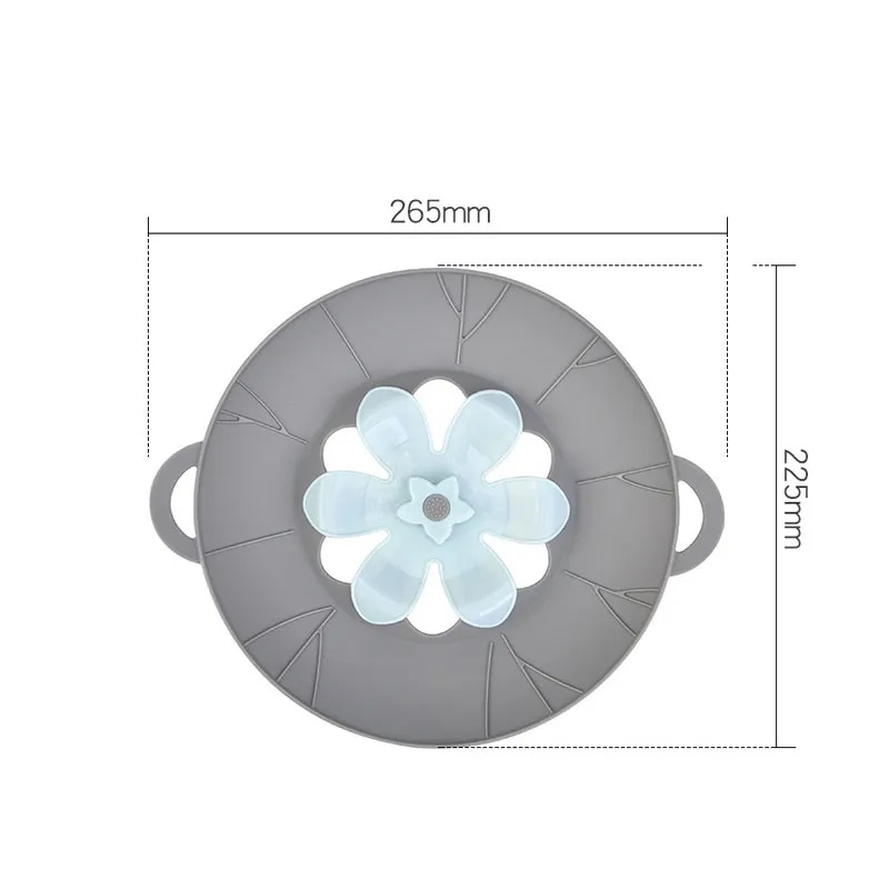 Accessoire Cuisine Sécurisé Couvercle Anti-débordement Silicone Pinces Anti-brûlure - Accessoire Cuisine Accessoire Cuisine Pratique
