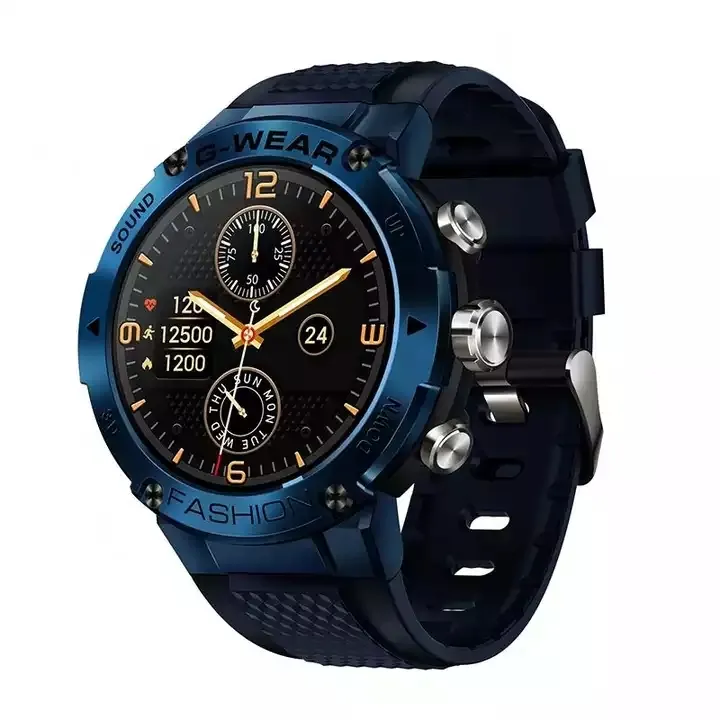 K28H Smart Watch Men Sports Fitness Tracker BT Telefon görüşmesi Özelleştirme yüzleri Müzik Süper Uzun Bekleme Akıllı Saat K28H