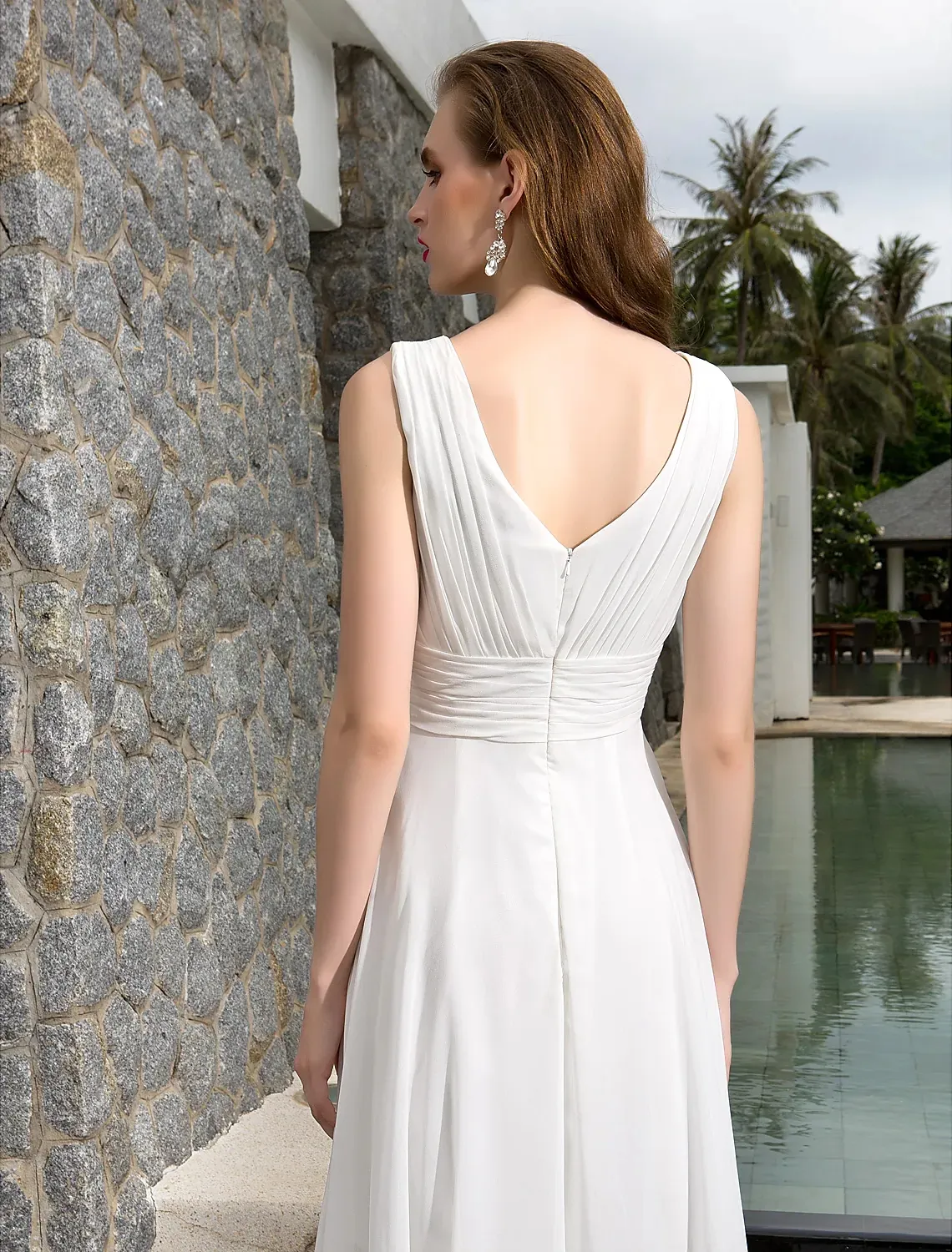 sachin and babi light blue dress WHITE MARILYN LACE MIXED TULLE OFF SHOULDER MAXI DRESS | CULT MIA main image 1