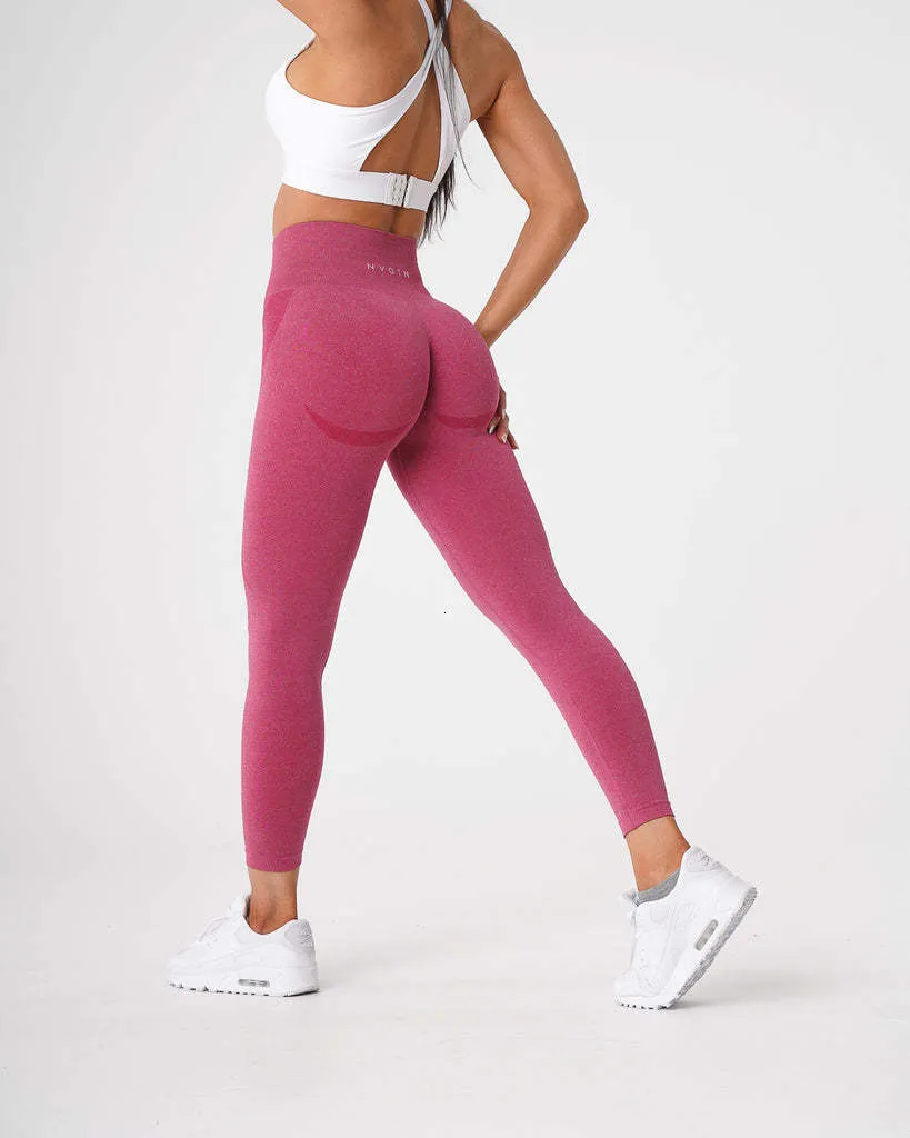 Yoga Outfit NVGTN Speckled Seamless Lycra Spandex Leggings Women Soft  Workout Tights Fitness Outfits Pants High Waisted Gym Wear 221116 From  Zhao09, $18.46