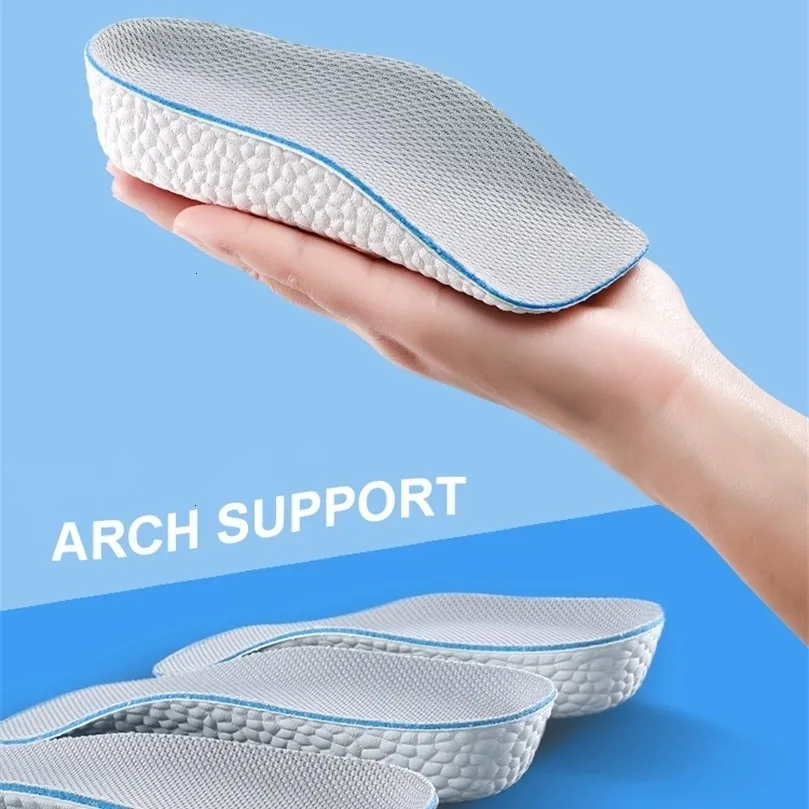 Ayakkabı Parçaları Aksesuarları Arch Desteği Yükseklikte Tolar Menfily Yumuşak Elastik Asansör Erkekler İçin Kadın Ayakkabı Pedleri 15cm 25cm 35cm Yükseltme 221116