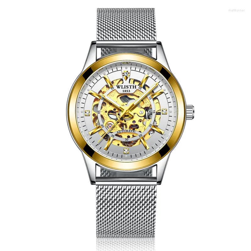 Orologi da polso 2022 Orologio da uomo Top Hollow Impermeabile Sport Automatico da polso meccanico Uomo Relogio Masculino