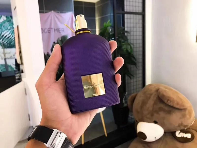 عطور عطور للنساء والرجال الأسود vekvet orchid نسخة جيدة جودة عطر نسائي بخاخ كولونيا عطر نسائي عطر دائم 100 مللي شحن سريع