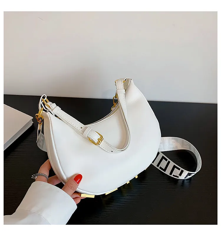 New 2023 trendy all-match Brand Day Packs leather fashion grils samll shoulder bag wrist bags two shoulders straps 5colors